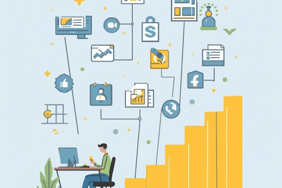 Comment combiner plusieurs outils gratuits pour créer une source de revenus en ligne